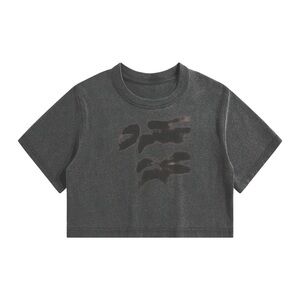 Cropped 2FACE Tee | Night Hound Original